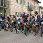 La partenza del Trofeo San Martino ad Albiano d'Ivrea (foto comitato organizzatore)