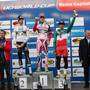 Il podio della Coppa del Mondo ciclocross 2012 a Roma (foto organizzazione)