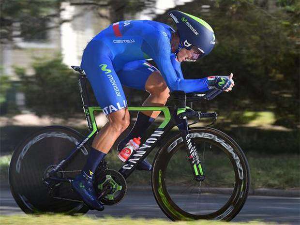 Adriano Malori argento ai Mondiali a cronometro (foto cyclingnews)