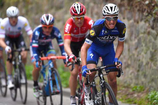 Alaphilippe, Gallopin, Gasparotto e Vakoc (foto cyclingnews)