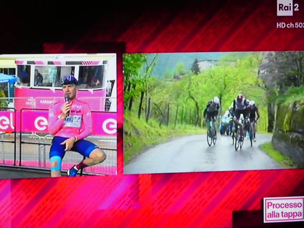 Alessandro De Marchi maglia Rosa al Giro d'Italia (3)