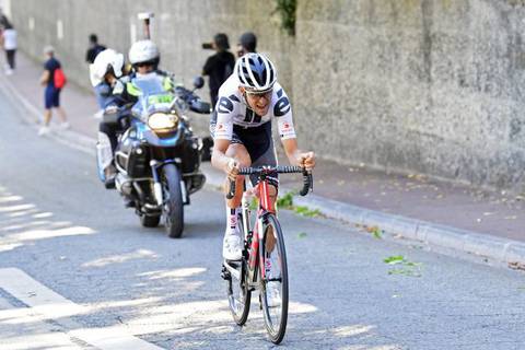Andersen lanciato verso la vittoria di Lione al Tour de France (foto cyclingnews)