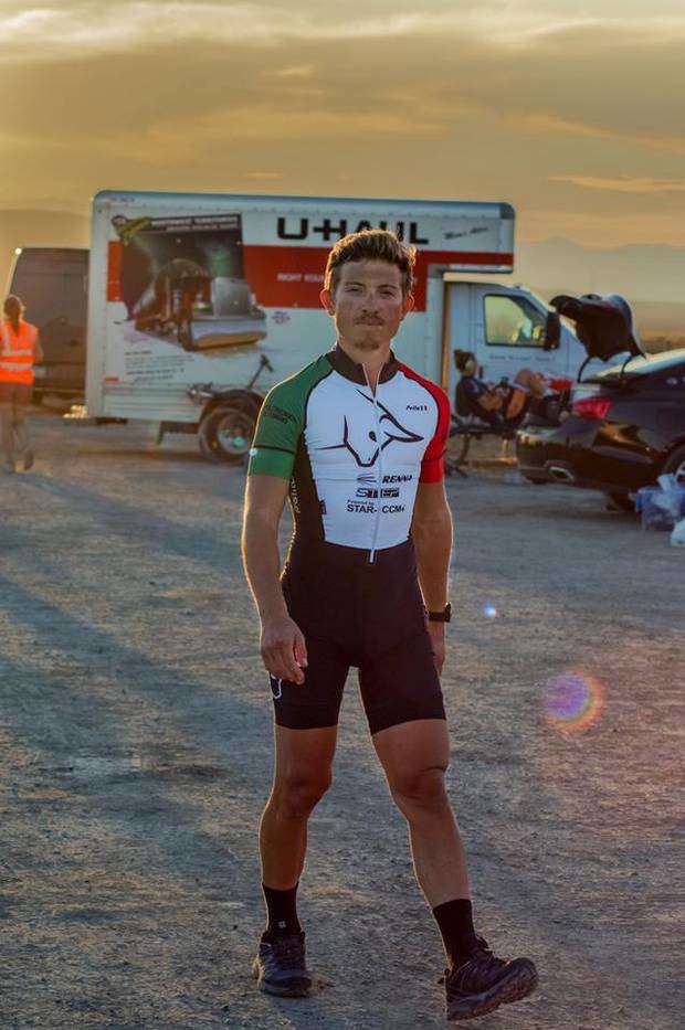 Andrea Gallo a 133,25 kmh nuovo record italiano di velocita in bicicletta (foto team policumbent) (3)
