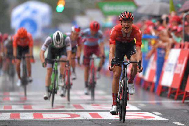 Arndt vince tappa 8 alla Vuelta (foto cyclingnews)