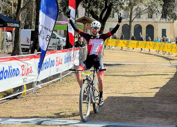 Bardolino Bike vincitore Chiarini (foto organizzazione)