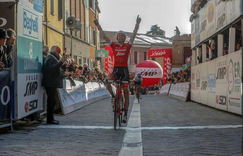 Bauke Mollema vince a Sogliano al Rubicone (foto cyclingnews)