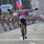 Bauke Mollema vincitore del LOmbardia (foto cyclingnews)