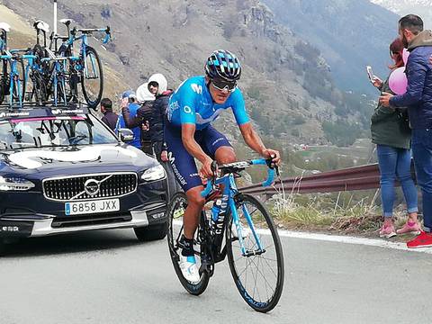 Carapaz vincitore del Giro d'Italia 2019 (foto Palumbo)
