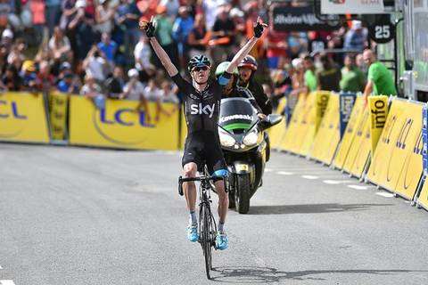 Chris Froome vince la 7a tappa del Giro del Delfinato (foto cyclingnews.it)