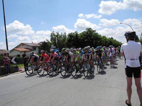 Ciclisti al Giro d'Italia