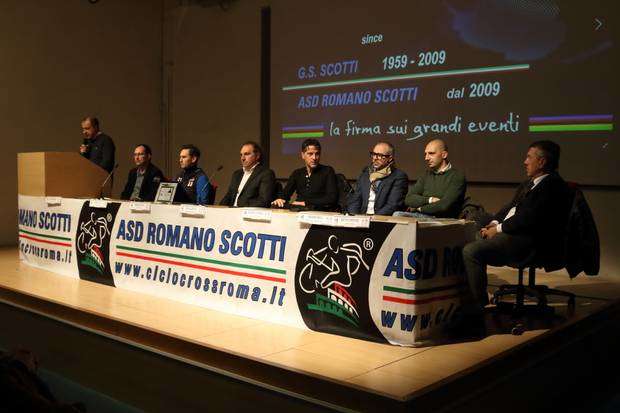 Conferenza stampa di presentazione Giro d'Italia Ciclocross a Pontedera (foto Pagni)