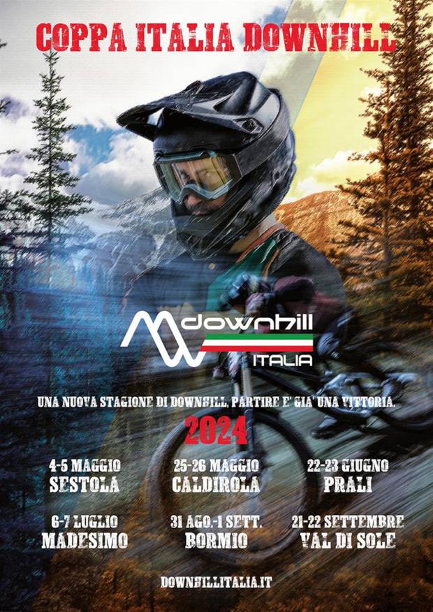 Coppa Italia Downhill calendario 2024