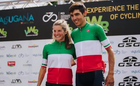 Diego Rosa e Sandra Mairhofer campioni italiani MTB Marathon (foto federciclismo)