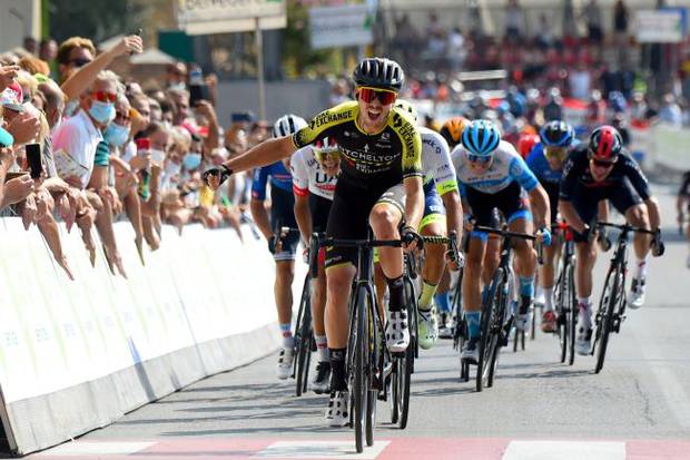 Dion Smith vince la Coppa Sabatini (foto cyclingnews)