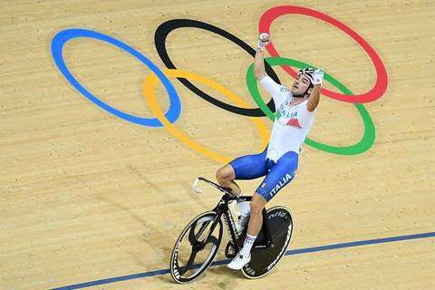 Elia Viviani Campione Olimpico in pista (foto cyclingnews)