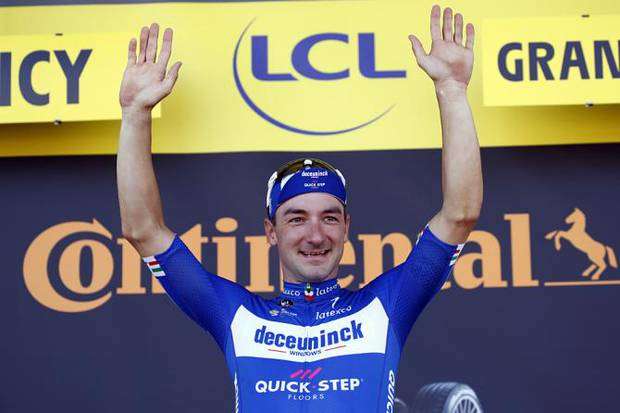 Elia Viviani vince a Nancy la sua prima tappa al Tour de France (foto cyclingnews) (2)
