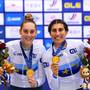 Elisa Balsamo e Vittoria  Guazzini Campionesse Europee del Madison (foto Bettini Federciclismo) (2)