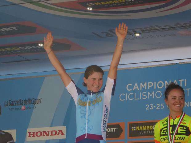 Elisa Longo Borghini Campionessa Italiana di ciclismo