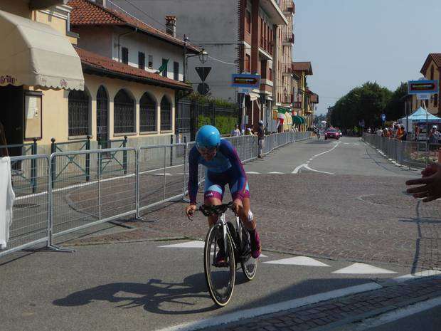 Elisa Longo Borghini campinessa italiana a cronometro 2017