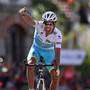 Fabio Aru conquista la maglia Roja della Vuelta Spagna nella penultima tappa di Cercedilla (foto cyclingnews)
