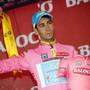 Fabio Aru nuova maglia rosa (foto Cyclingnews)