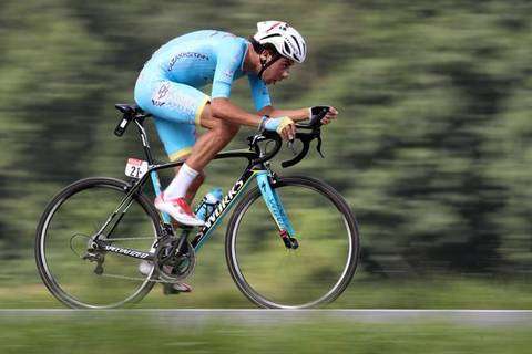 Fabio Aru terzo nella cronometro Sallanche Megeve (foto cyclingnews)