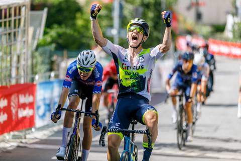 Giro Valla d'Aosta arrivo tappa 1 (foto organizzazione)