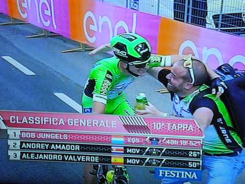 Giro d'Italia a Sestola trionfa Giulio Ciccone
