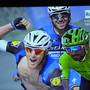 Giro d'Italia arrivo Pinerolo con Trentin, Moser, Brambilla