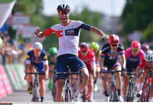 Giro d'Italia tappa Molveno Cassano d'Adda vincitore Roger Kluge (foto cyclingnews)