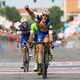 Giro d'Italia tappa di Pinerolo vittoria di Matteo Trentin (foto Cyclingnews)