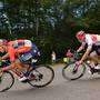 Giulio Ciccone e Dylan Teuns alla tappa 6 del Tour de France (foto cyclingnews)