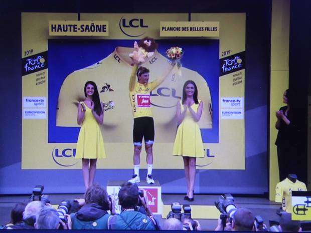 Giulio Ciccone in maglia Gialla al Tour de France (4)