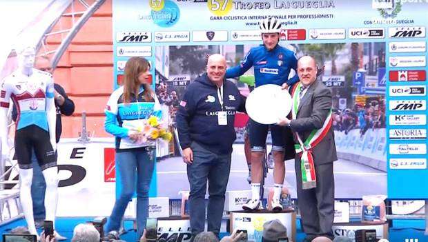Giulio Ciccone vincitore Trofeo Laigueglia