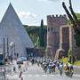 Gran Premio Liberazione 2016 sfondo Piramide Cestia (foto 6Stili)