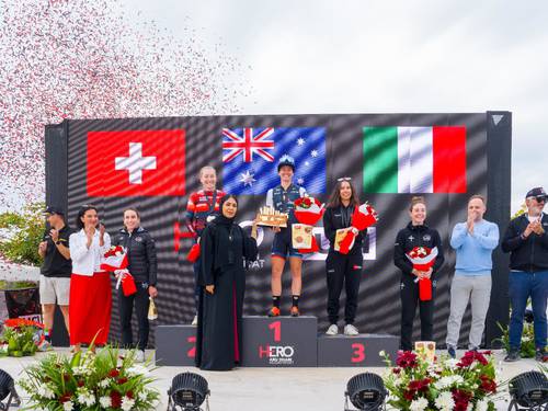 Martina Berta terza nell’HERO Abu Dhabi, quinto Simone Avondetto