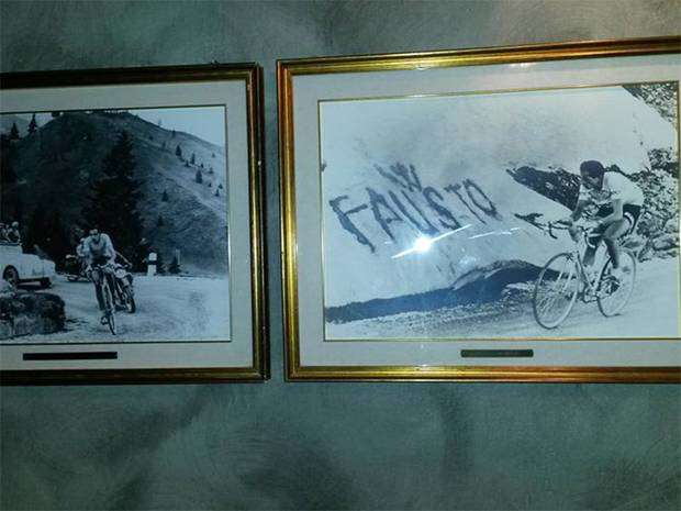 I ricordi di Fausto Coppi a Castellania (foto Palumbo)