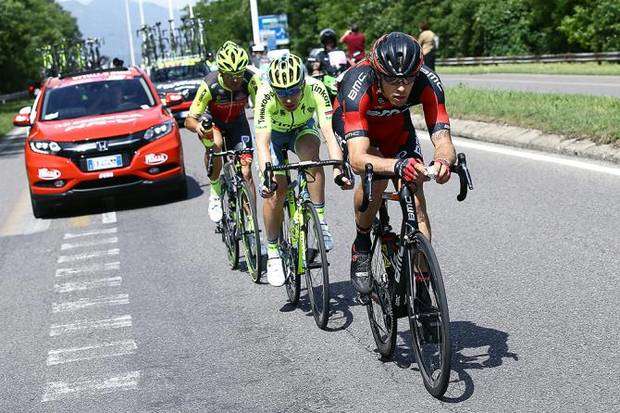 I fuggitivi della tappa di Cassano d'Adda (foto cyclingnews)