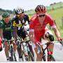 I tre in fuga nella sesta tappa (foto cyclingnews)