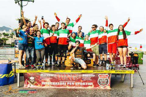 I vincitori del Campionato Italiano Enduro 2018 a Santa Margherita Ligure (foto federciclismo)