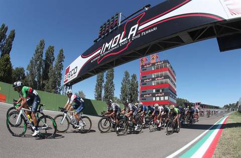 Il circuito di Imola ospiterà i Mondiali di Ciclismo su strada (foto federciclismo)