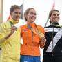 Il podio del ciclismo femminile delle Olimpiadi di Rio (foto cyclingnews)