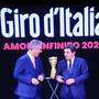 Il presidente RCS Cairo e il presidente RAI alla presentazione Giro d'Italia 2020 (1)