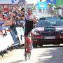Il vincitore Franck Schleck (foto cyclingnews)