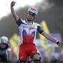 Il vincitore del Giro delle Fiandre Alexander Kristoff (foto cyclingnews.com)