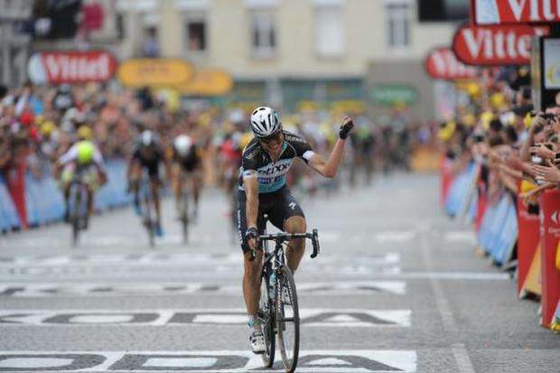 Il vincitore della quarta tappa Tony Martin (foto Sirotti cyclingnews)