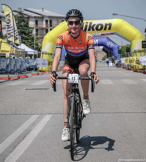 Ilaria Veronese vincitrice Giro delle Valli Monregalesi (foto fotoservice cn)