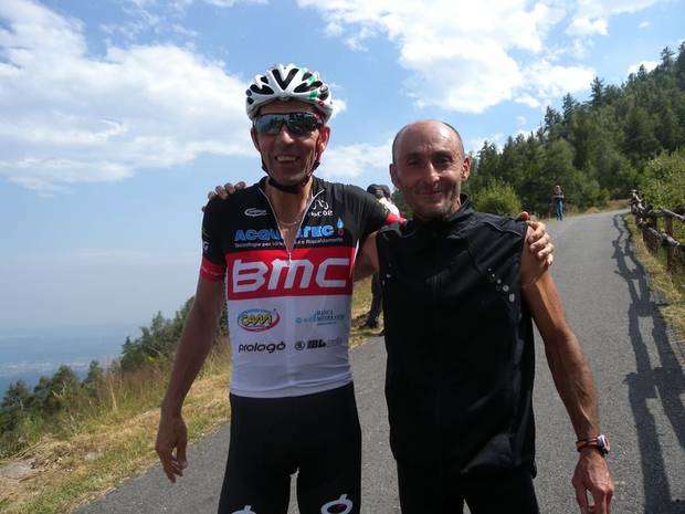 Ferruccio Baudin e Paolo Cardini due ex ciclisti della Valle d'Aosta e del Piemonte.jpg