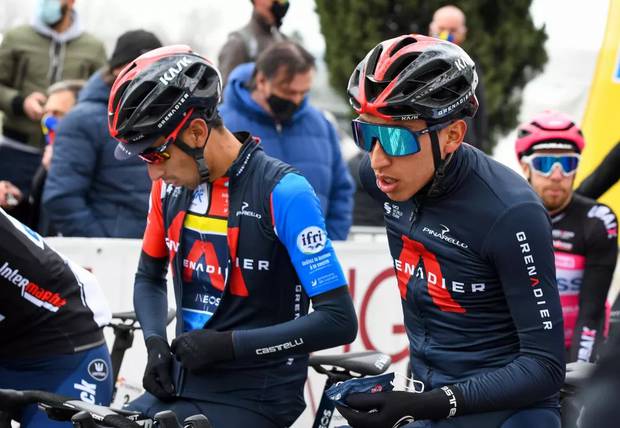 Ivan Ramiro Sosa e Egan Bernal primo e terzo al Tour de la Provence (foto cyclingnews)