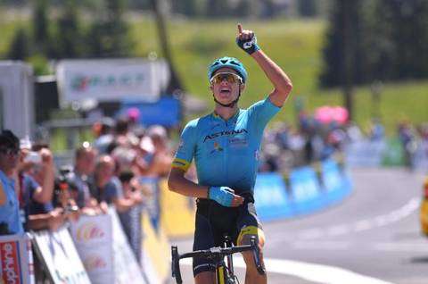 Jakob Fuglsang vincitore del Criterium del Delfinato (foto cyclingnews)
